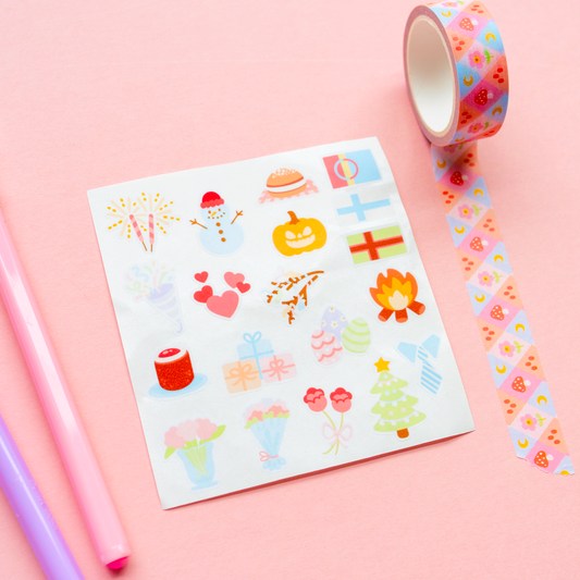 Kalenterin pyhäpäivät | Paperitarra-arkki