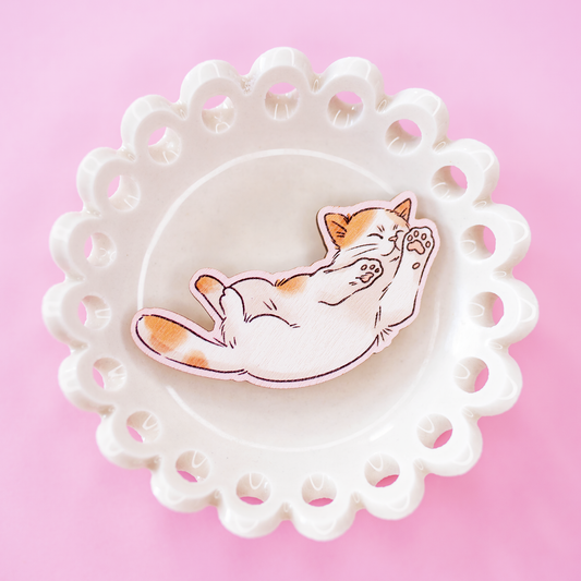 Päikkäri kisu | Puinen magneetti