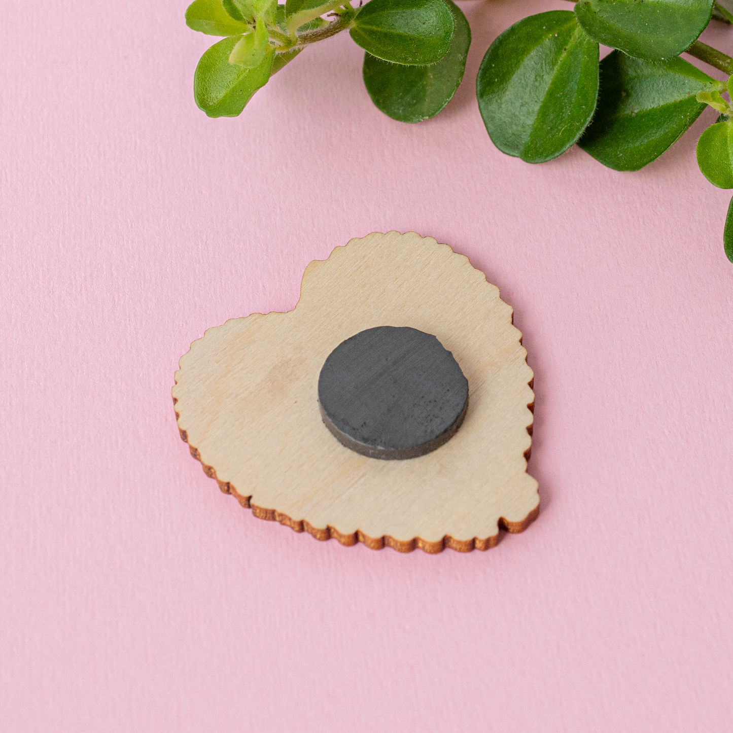 Sydänkisu | Puinen magneetti