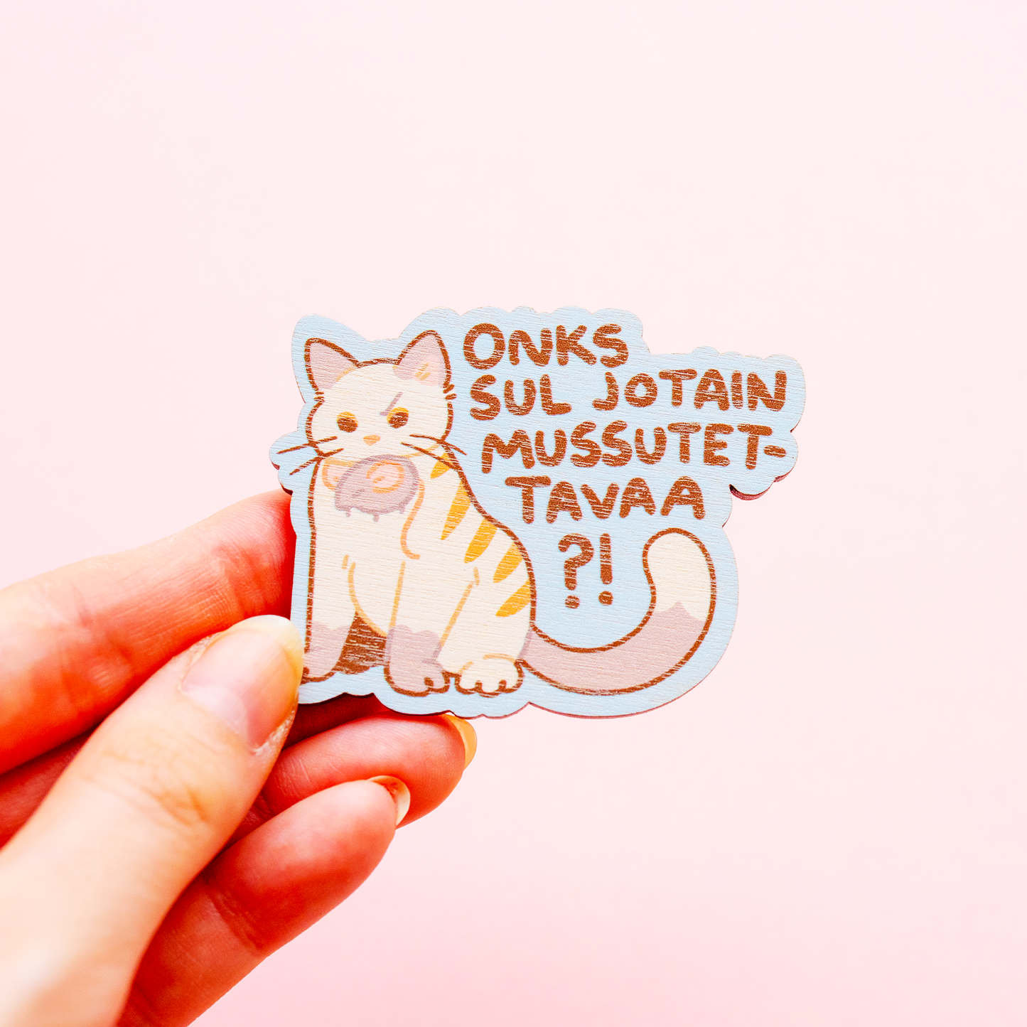 Mean Kitty | Puinen magneetti