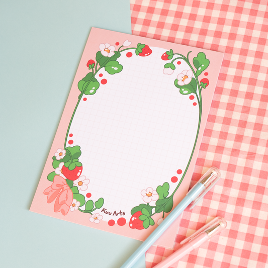 Mansikkapäivä | Lehtiö A5