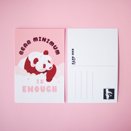 Bear Minimum | Postikortti