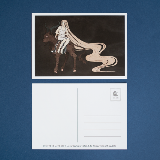 Oikea joulupukki | Postikortti