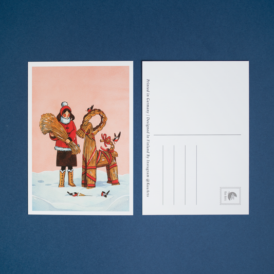 Pikku apulaisia | Postikortti