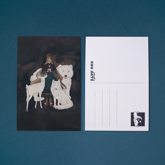 Valkoiset henget | Postikortti