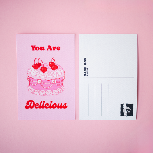 You Are Delicious | Postikortti