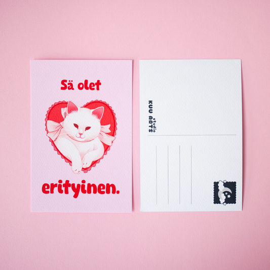 Sä olet erityinen | Postikortti