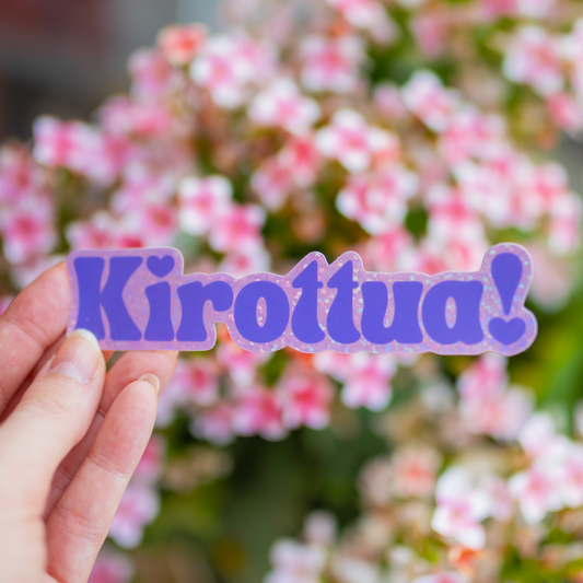 Glitter Kirottua | Vinyylitarra