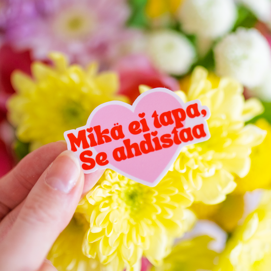 Mikä ei tapa, se ahdistaa | Vinyylitarra