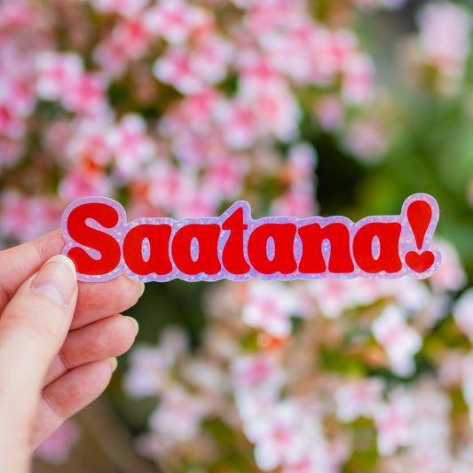 Glitter Saatana | Vinyylitarra