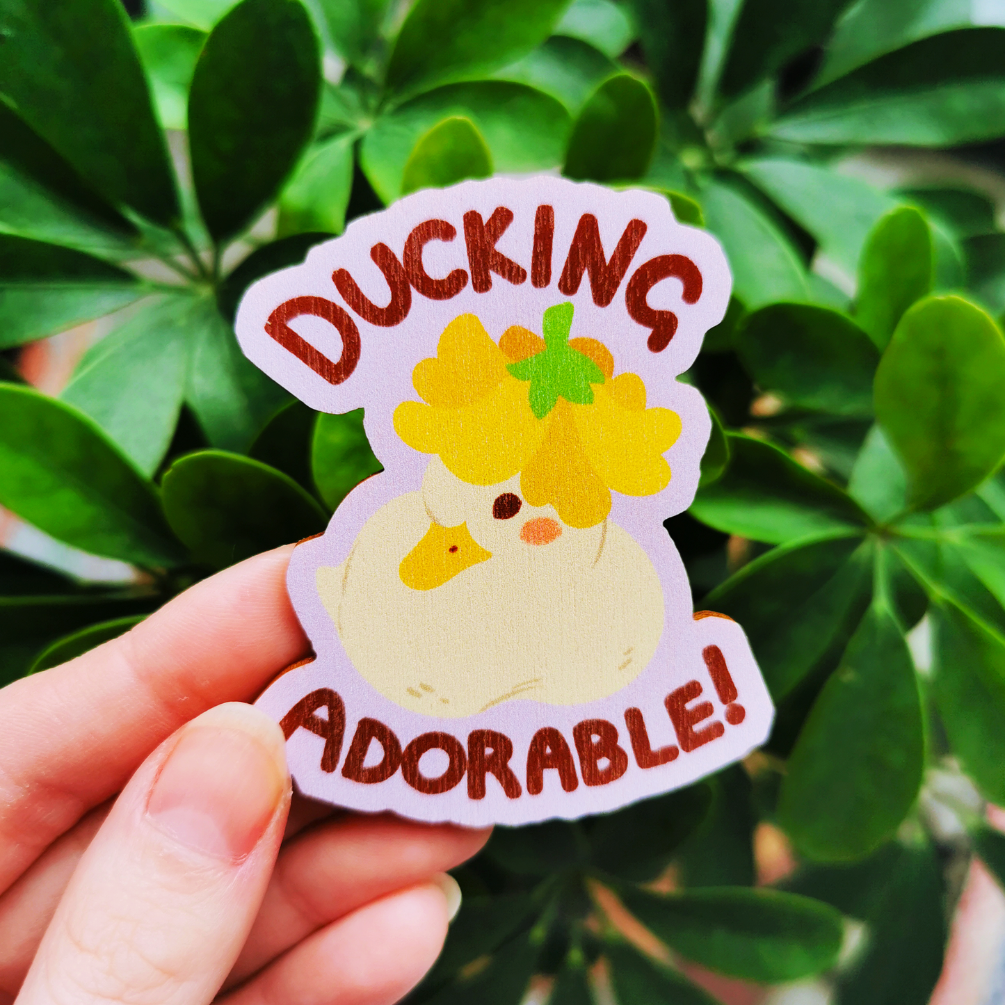 Ducking Adorable | Puinen magneetti
