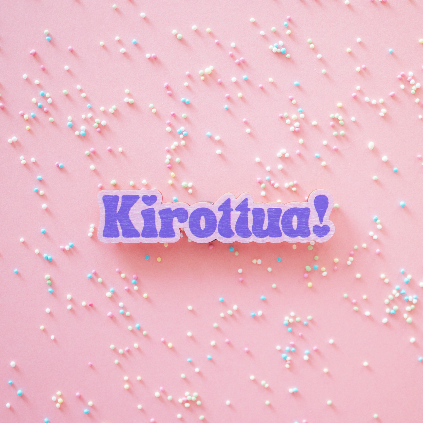 Kirottua | Puinen magneetti