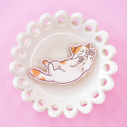 Päikkäri kisu | Puinen magneetti