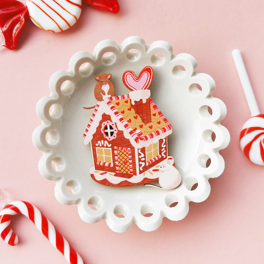 Piparihiiret | Puinen magneetti