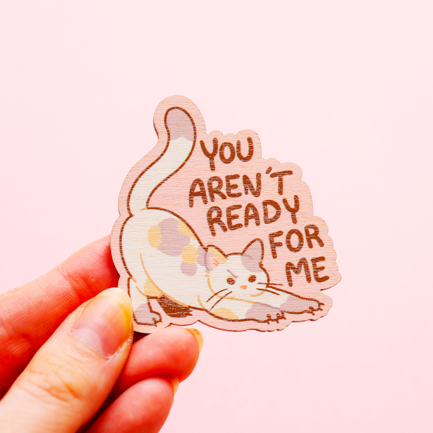 Mean Kitty | Puinen magneetti