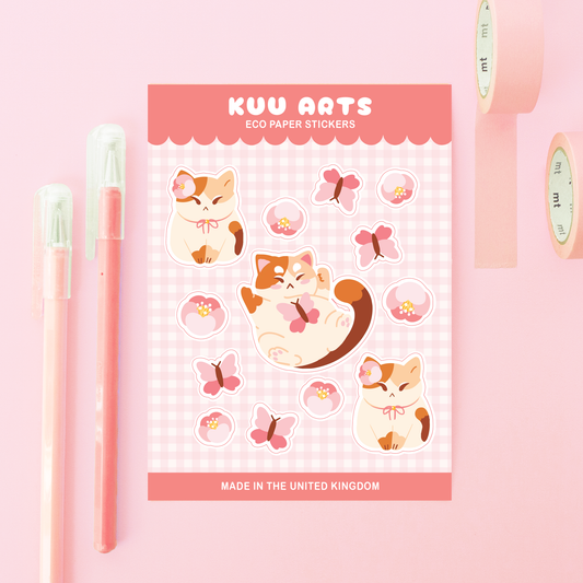 Neko-kissa | Eco Paperitarra-arkki