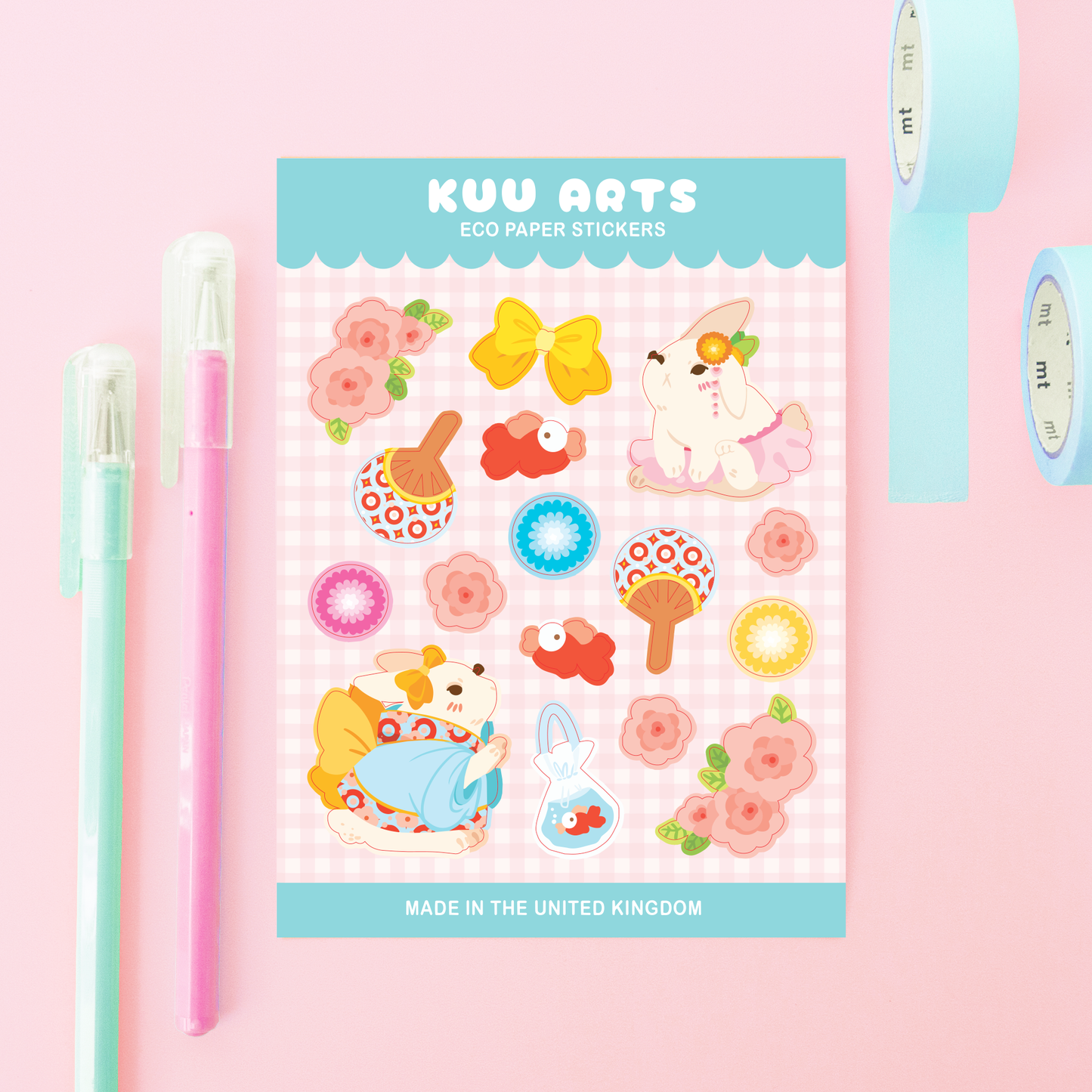 Kimono-puput | Eco Paperitarra-arkki