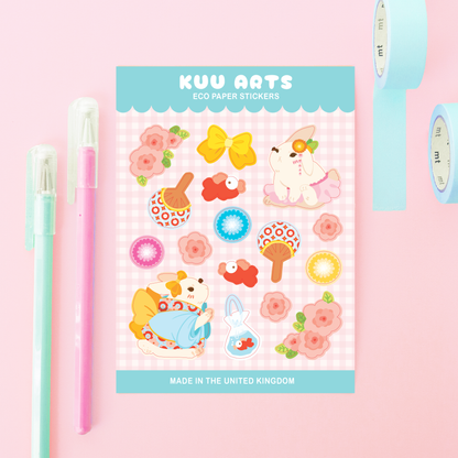 Kimono-puput | Eco Paperitarra-arkki