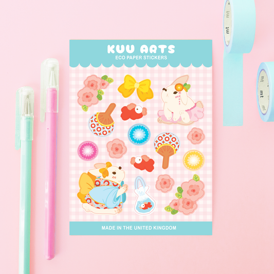 Kimono-puput | Eco Paperitarra-arkki