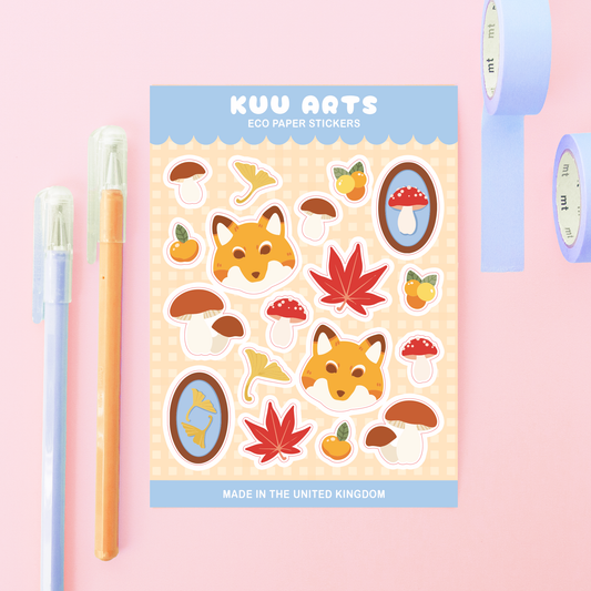 Kettu | Eco Paperitarra-arkki