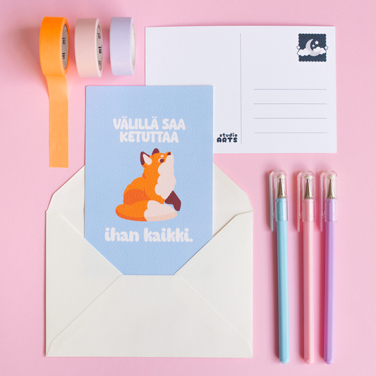 Ketuttaa | Postikortti