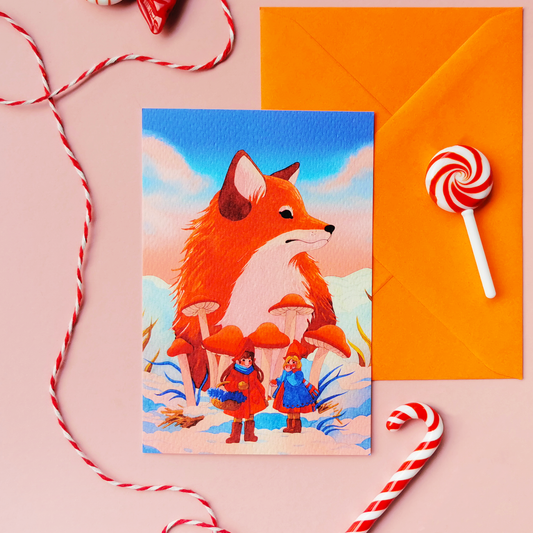 Pikku ihmisiä | Postikortti