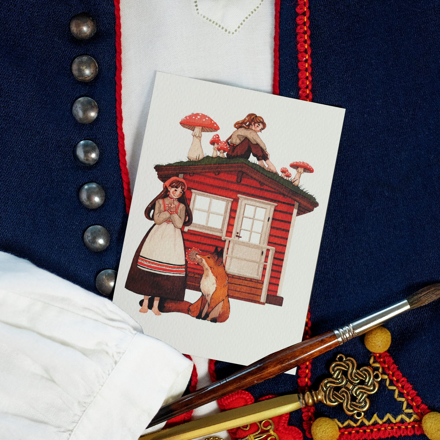 Ystävä | Postikortti