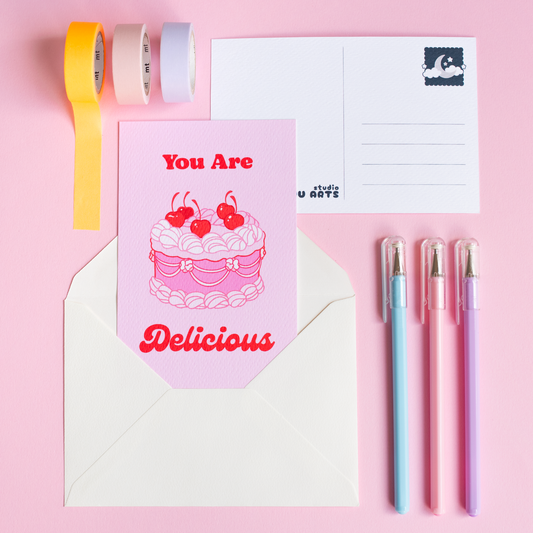 You Are Delicious | Postikortti