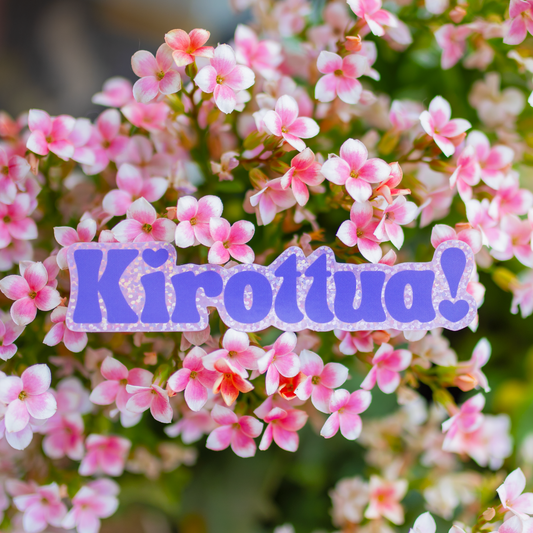 Glitter Kirottua | Vinyylitarra