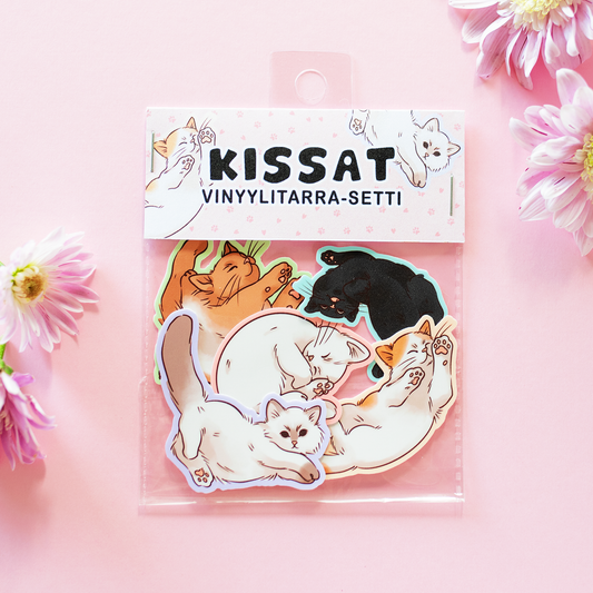 Kissat | Vinyylitarra-setti