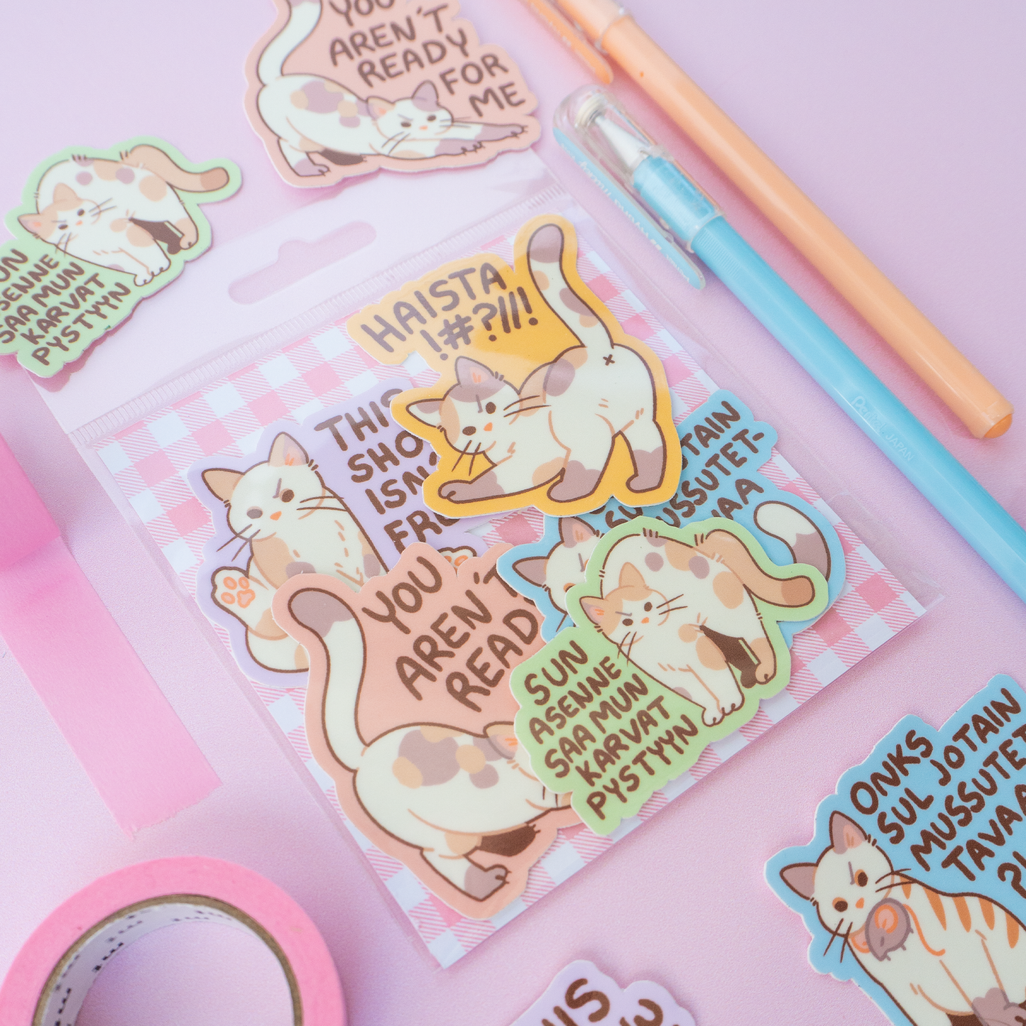 Mean Kitty | Vinyylitarra-setti